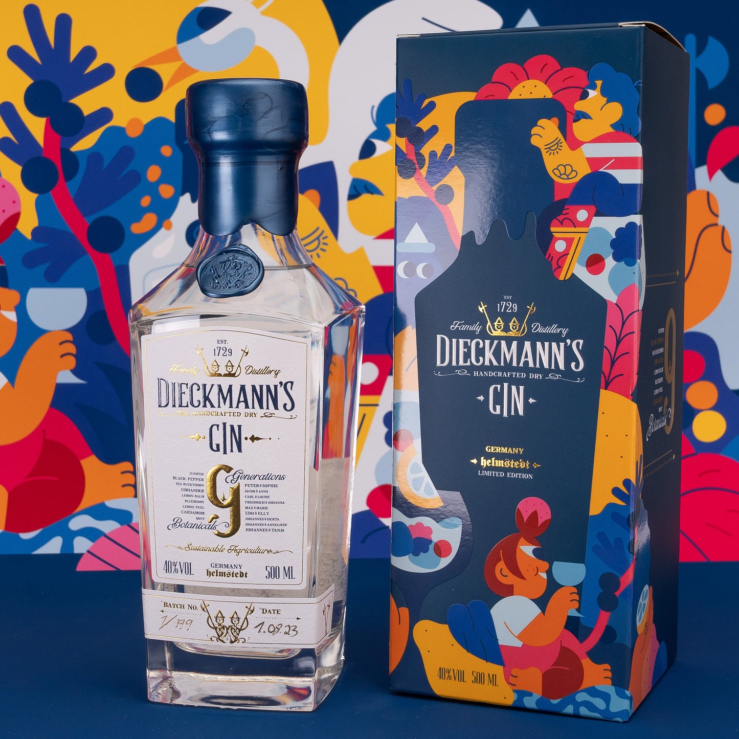 Dieckmann's Gin 9. Generation - Limited Edition - 500ml