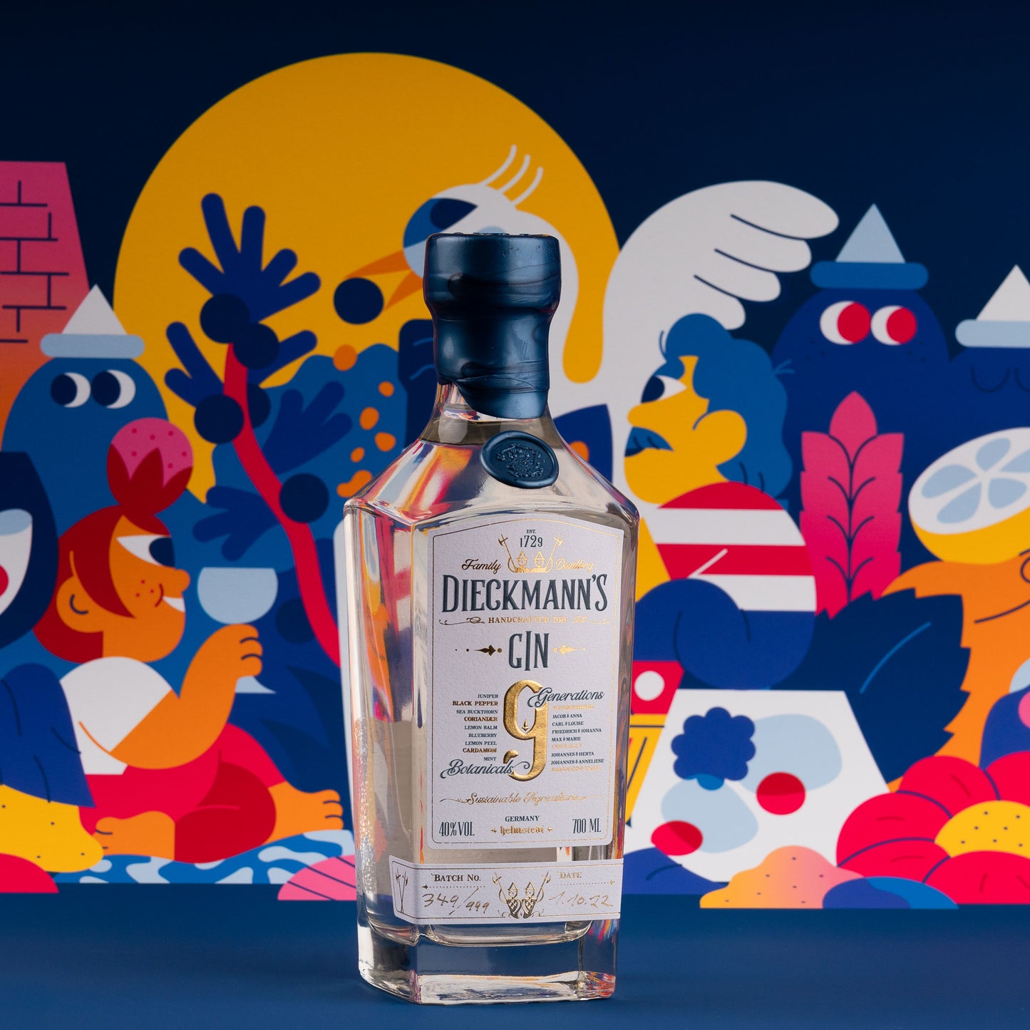 Dieckmann's Gin - 9. Generation - 700ml